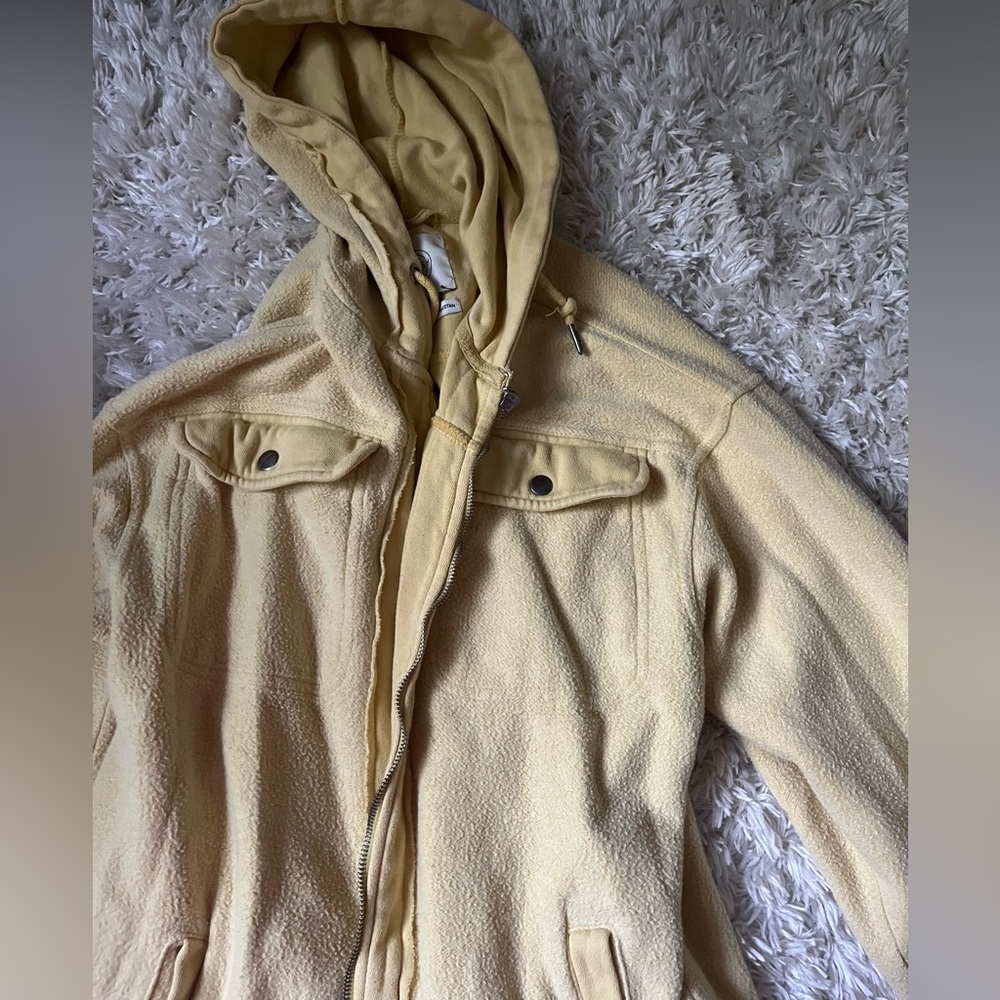 Yellow Zip Up